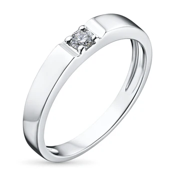 

White gold ring with a diamond e0901kts06159100
