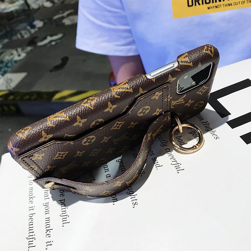 Роскошный классический напульсник чехол для телефона для IPhone 11 Pro XS Max XR 7 8 6S Plus Модный высококачественный силиконовый чехол в клетку