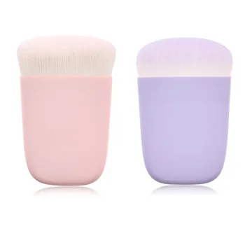 

Multi-function Portable Makeup Brush Pink Purple Liquid Foundation Loose Powder Blush Brush Perfect Professional Tool