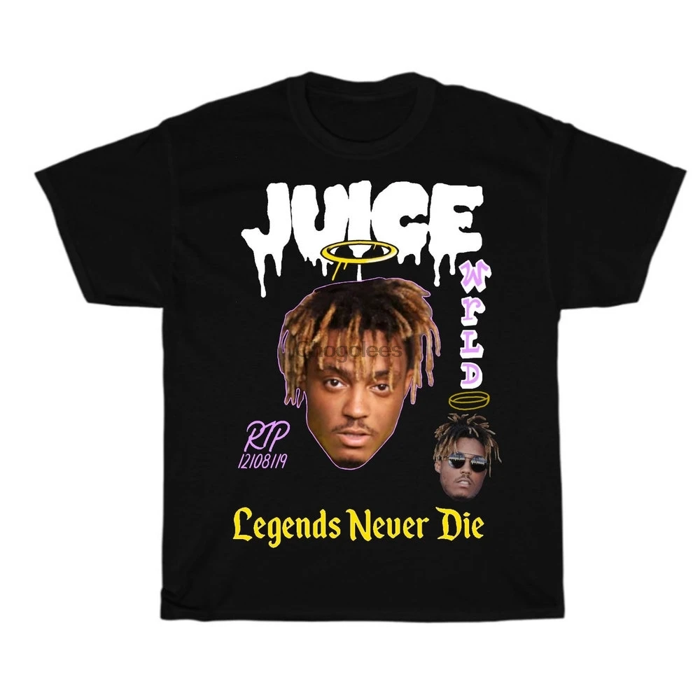 Хлопковая футболка унисекс Juice WRLD | Мужская одежда