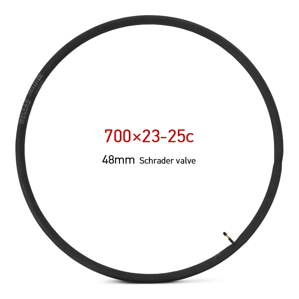 26'' / 16'' Bike Tire For Bicycle Inner Tire MTB Mountain Bike Road Bike Tyre Schrader Valve Bike Inner Tube - Цвет: 700c 48mm Schrader