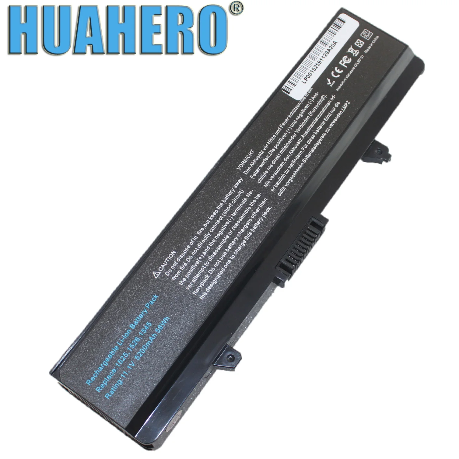 

HUAHERO Battery for Dell Inspiron 1525 1526 1440 1545 1546 1750 laptop GW240 X284G RN873 XR682 GW241 XR693 HP277 XR694 HP297