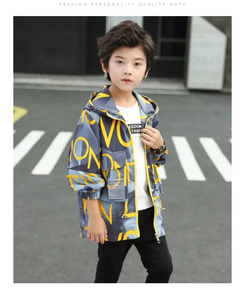New Fashion Jacket Hit Color Boy Street wear Baseball Jackets Children Thick Coat Casual Jaqueta Masculina
