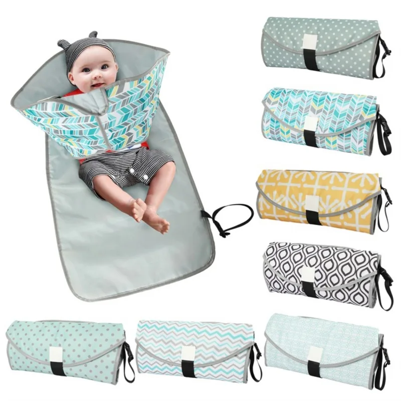 

New Nappy Washable Waterproof Portable High Quality Baby Diaper Changing Pad Foldable Travel Infant & Newborn Change Nursing Mat
