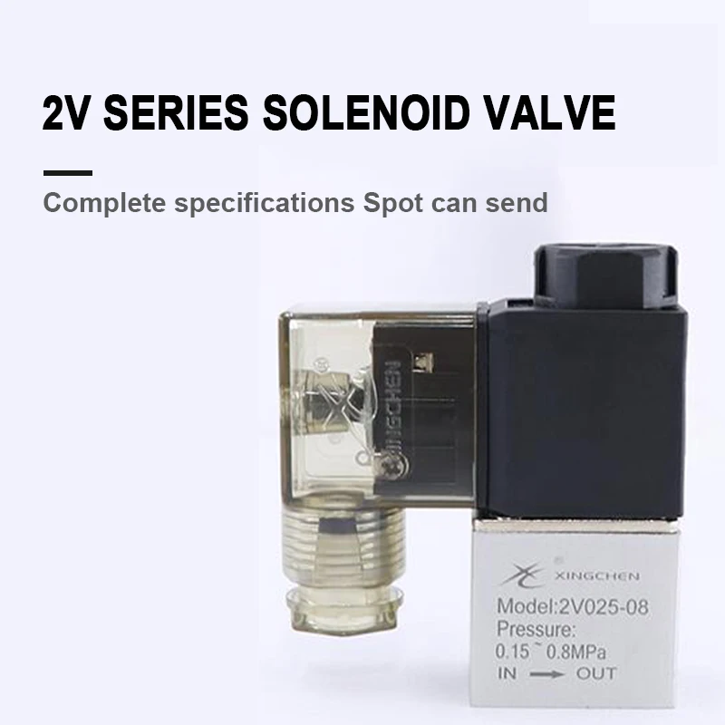 

1 шт. 2V025-08 3V1-06 двухпозиционный двусторонний Пневматический электромагнитный клапан один в один выход/прямое действия/Тип A1RTAC