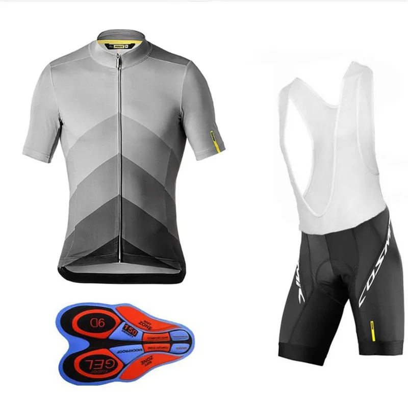 

2019 Mavic team Ciclismo Jerseys ropa de ciclismo ropa de secado rápido babero traje de gel ropa Jersey Maillot ropa deportiva