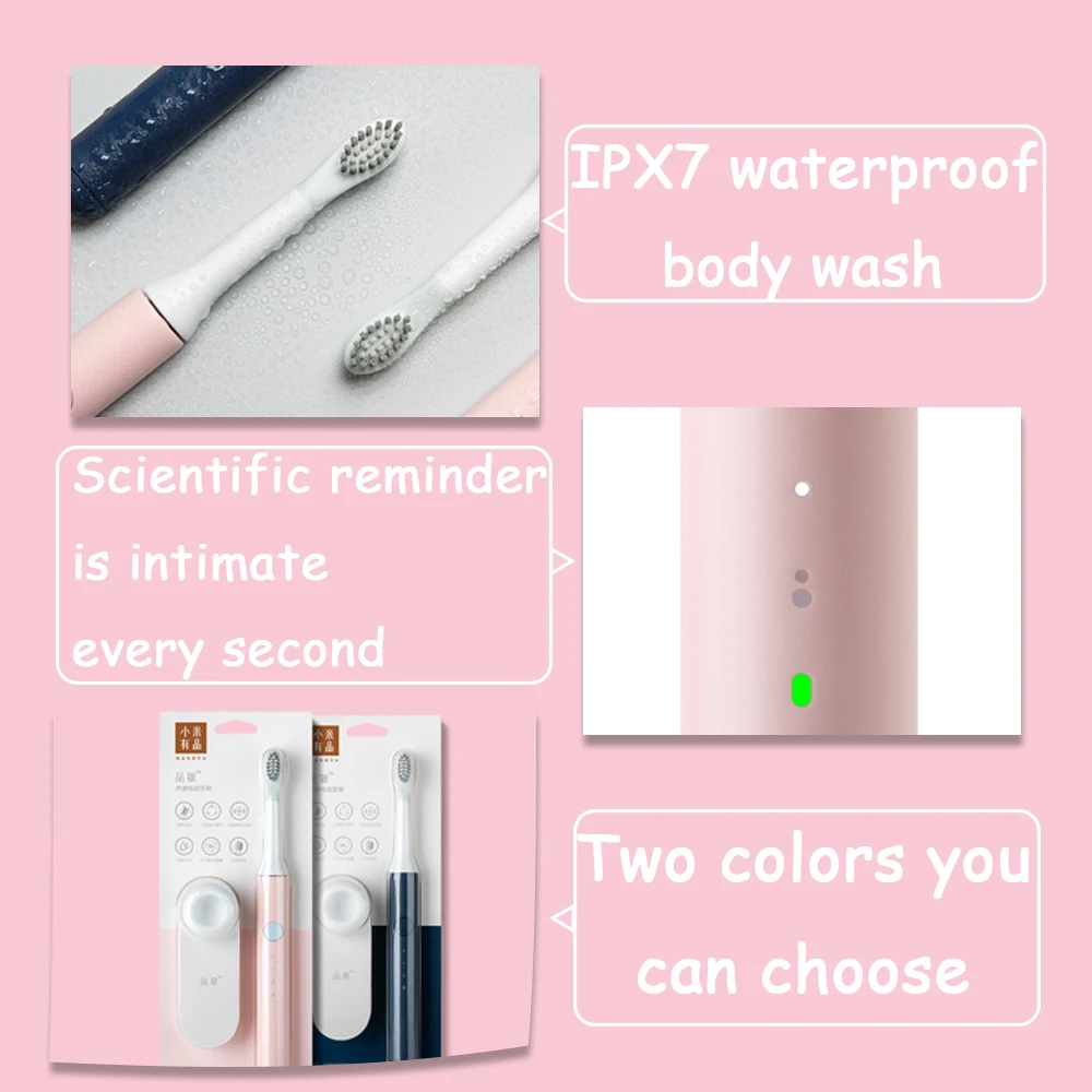 SOOCAC Electric Toothbrush Sonic Toothbrush Whitening and Cleaning Teeth belongs to Xiaomi Ecological Chain Product 5 SOOCAC Electric Toothbrush Sonic Toothbrush Whitening and Cleaning Teeth belongs to Xiaomi Ecological Chain Product 5