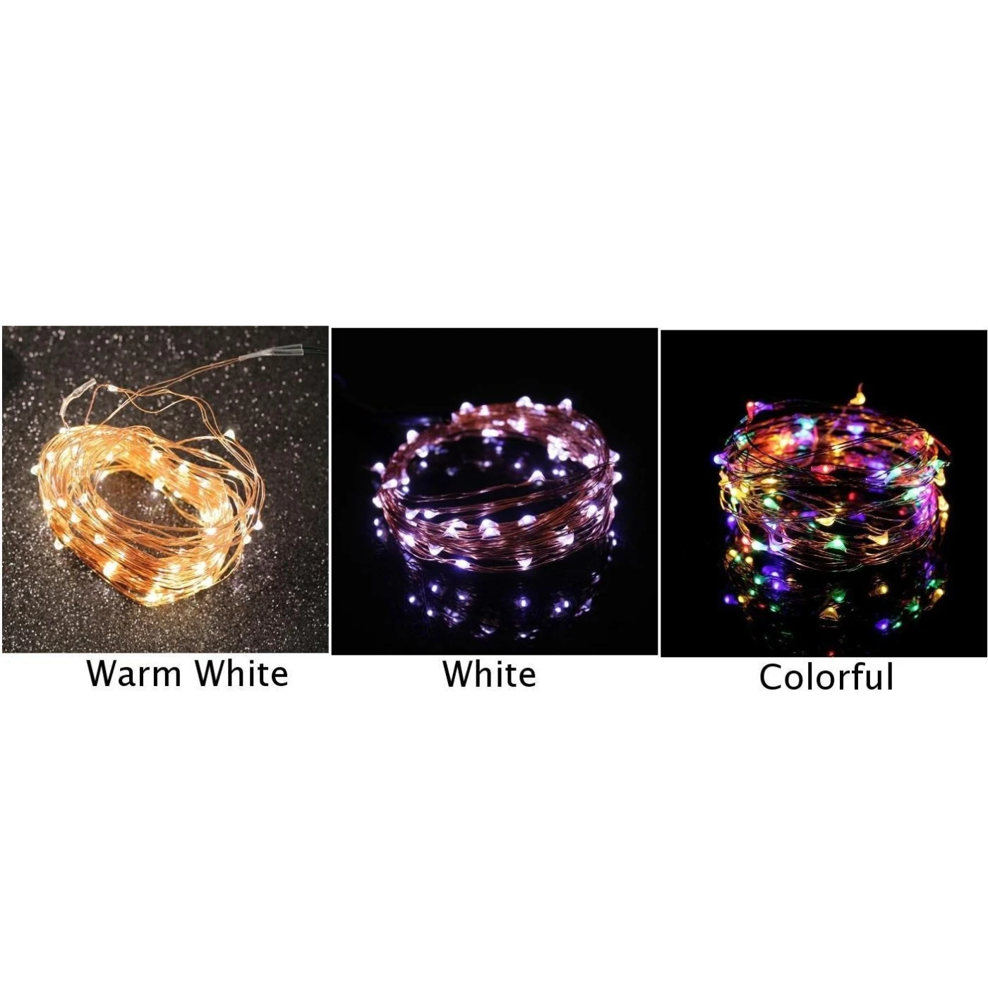 USB 10 м 100LED медная проволока гирлянда Крытый открытый декоративный Сказочный светильник