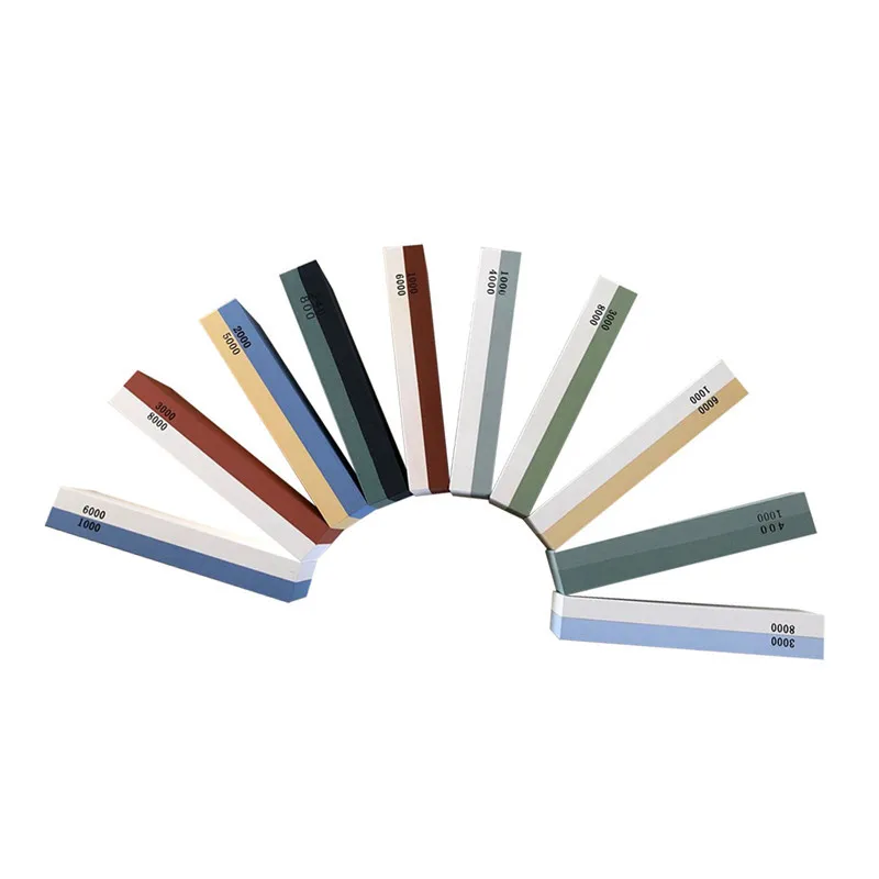 

Hot Whetstone Kitchen Sharpening Stone Knife Sharpener for Knifes Sharpening Double Sided with Non-Slip Base Grinding Stone