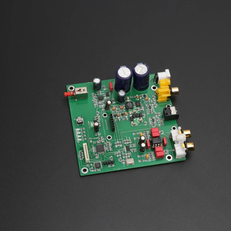 KYYSLB ES9038 Q2M ies DSD волоконный коаксиальный входной усилитель DAC декодер плата NE5532 Op Amp AC Dual 12~ 18 в ES9038Q2M декодер плата