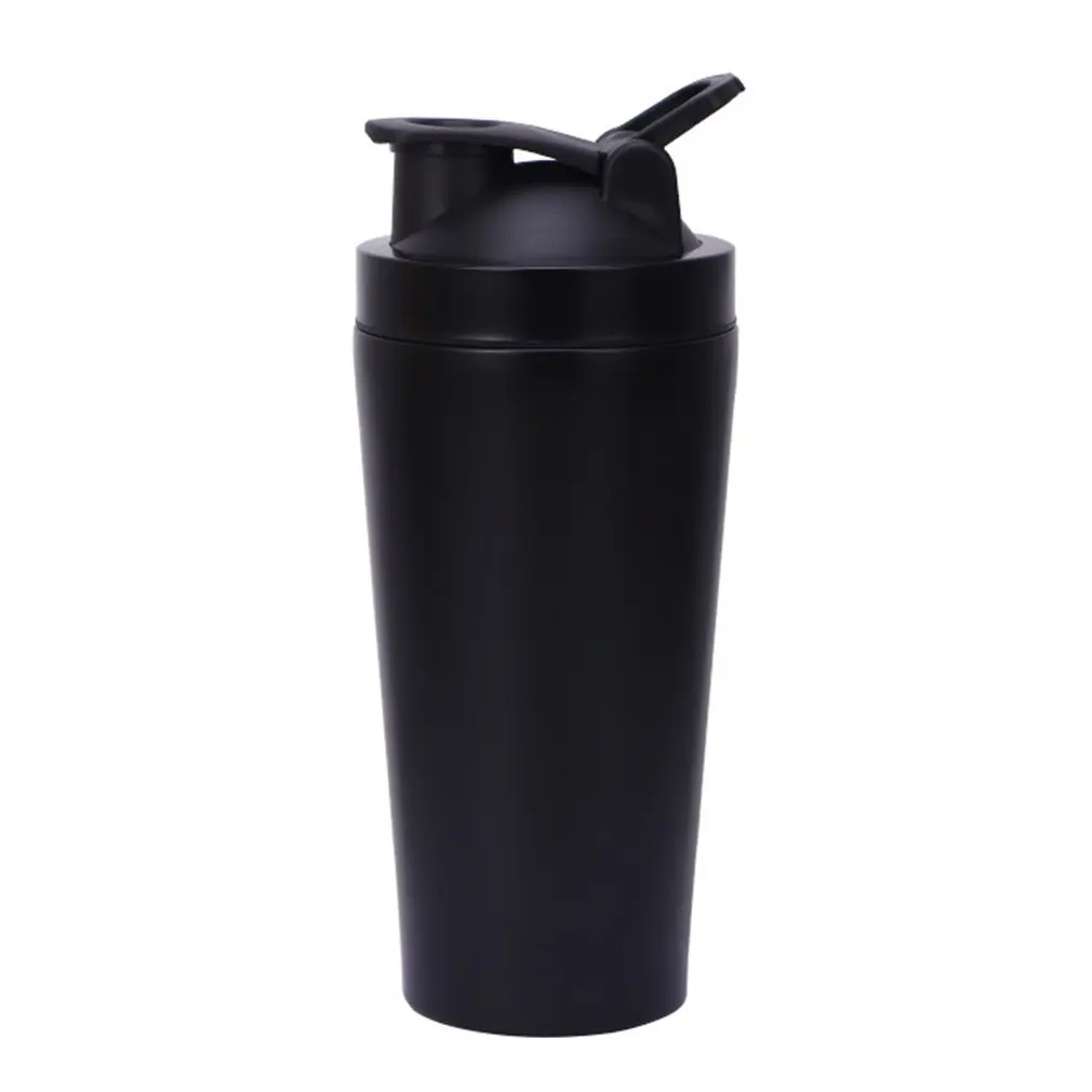 

Stainless Steel Thermos Bottle Water Bottle with Graduated Cup Motion Stirring Water Cup Integrated Leak-prof Compact