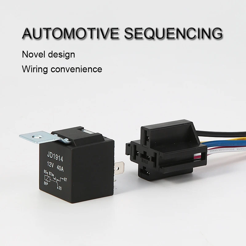 DC 12V 12 Volt 40A AMP Relay JD1914 5 Pin Wire Automotive Socket For Car Truck | Обустройство дома