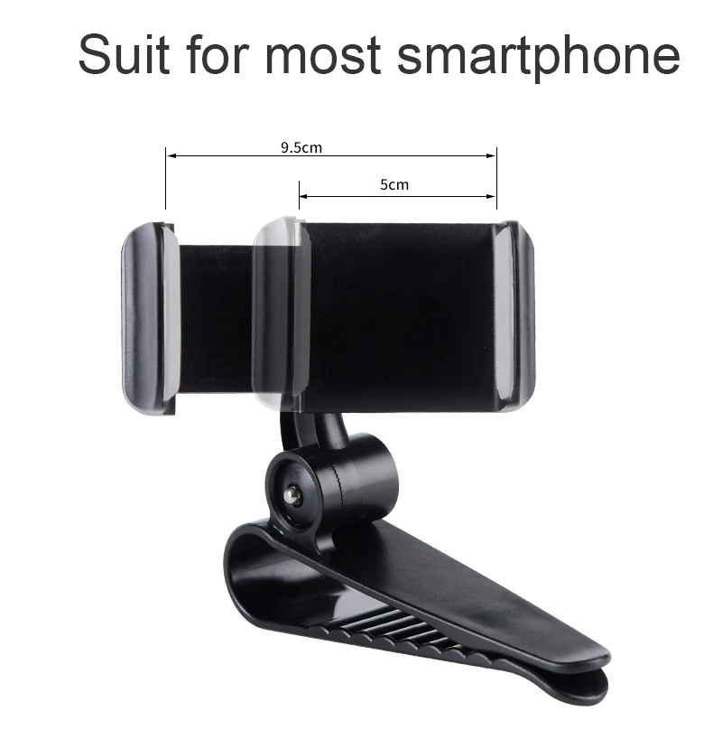 Universel 360 voiture клип pare-soleil cellule поддержка мобильного телефона Soporte для iphone XR gps Поддержка da