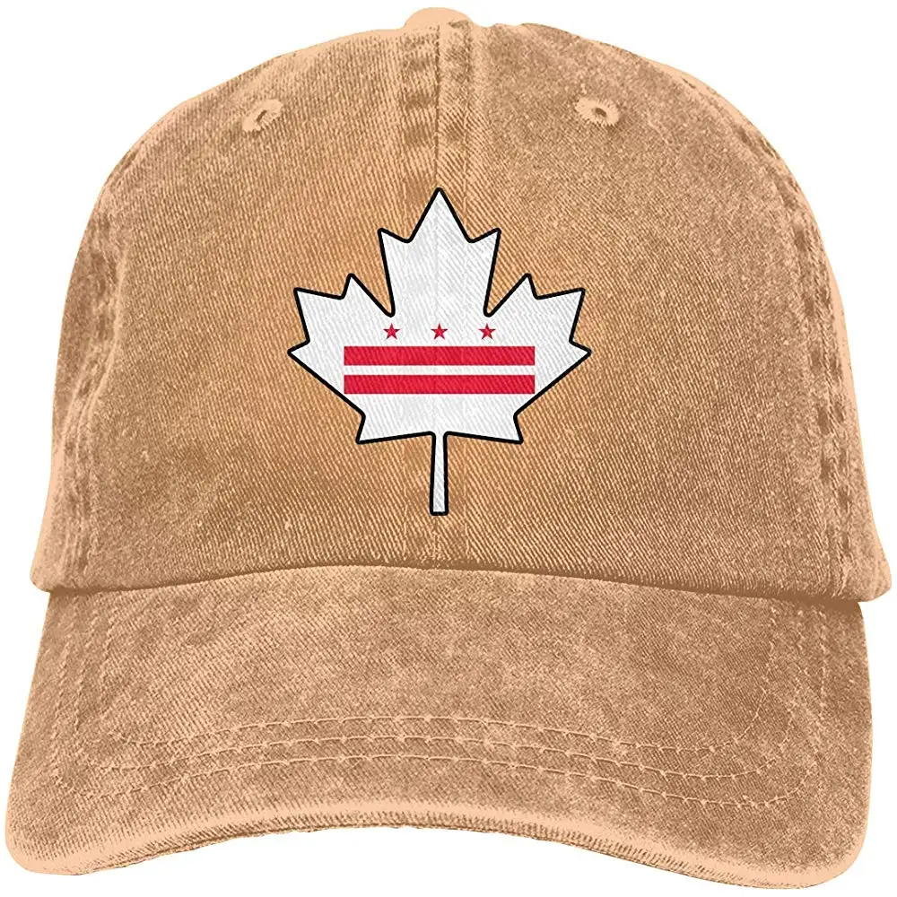 Флаг Вашингтона Канада Кленовый лист взрослая Джанет шляпа от солнца регулируемая бейсболка