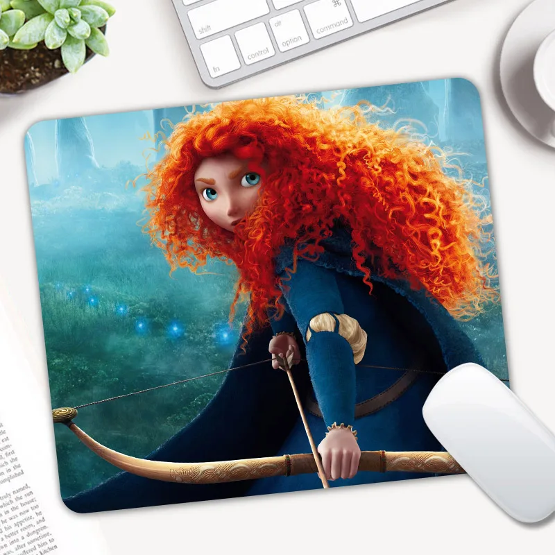 

22X18CM Movie Brave Pattern Small Size Pc Tablet Gamer Computer Laptop Mouse Pad Decorate Your Desk