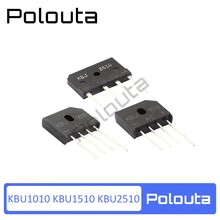 Polouta – pont plat redresseur, Kbu1510 Kbu1010 Kbj2510, 1000V, avec prises en or