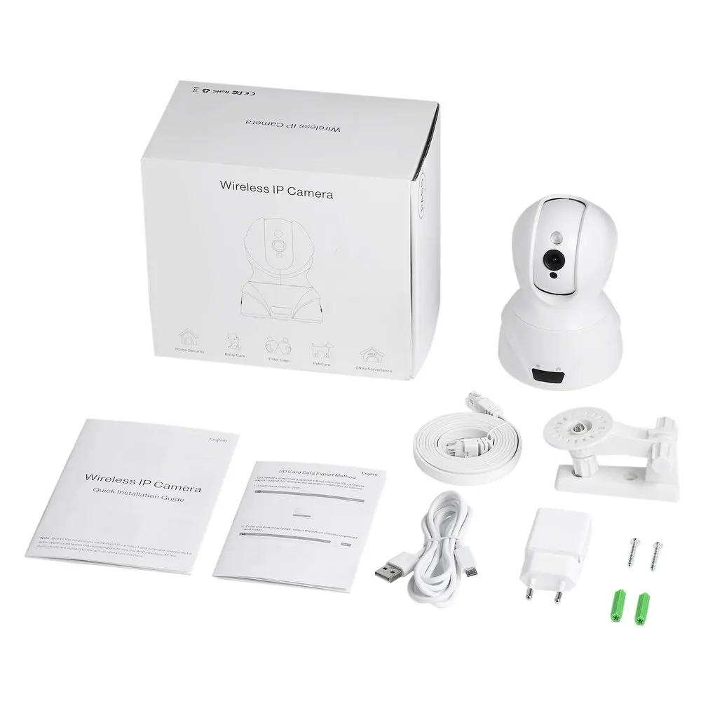 826 Wireless 2.4G WIFI Security Camera Infrared Night Vision IR-CUT Switch Motion Detection H.264 Video Compression