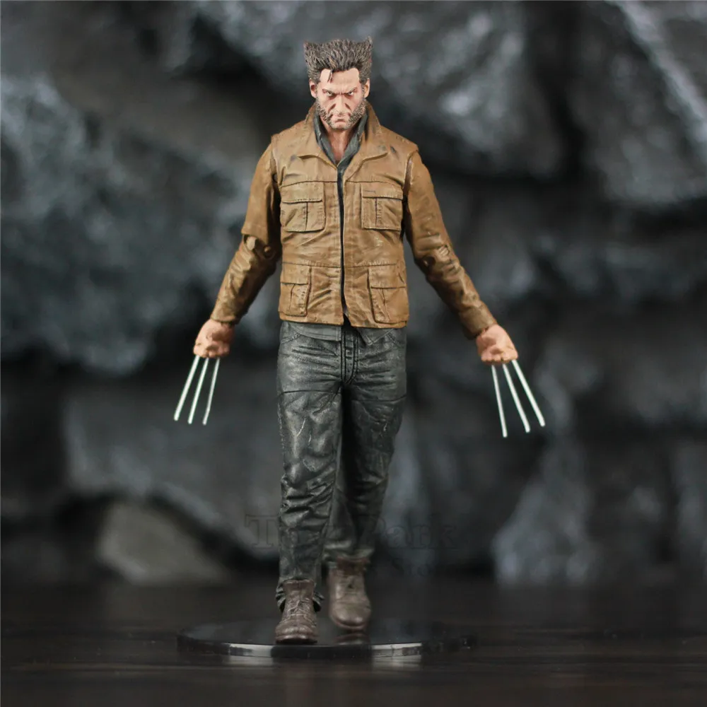 На заказ X MEN Logan 7 &quotМакФарлейн стиль фильм фигурка волка человека когти Хью Майкл
