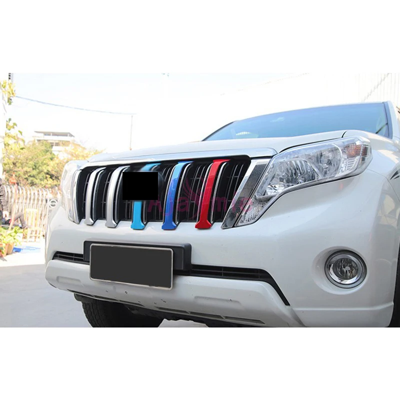 Аксессуары для Toyota Land Cruiser 150 Prado LC150 FJ150 2014 2017 передняя решетка радиатора бампер 3