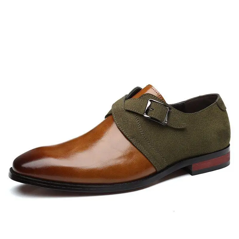 Fashion Leather Dress Shoes Men Shoes 