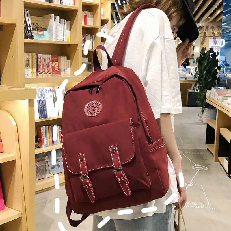 ladies nylon backpack