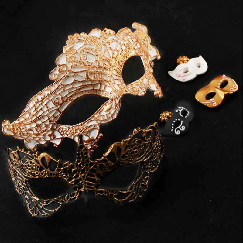 

Lace Dance Mask Molds Fondant Cake Decorating Tools Silicone Molds Sugarcrafts Chocolate Baking Tools For Cakes Gumpaste Fimo