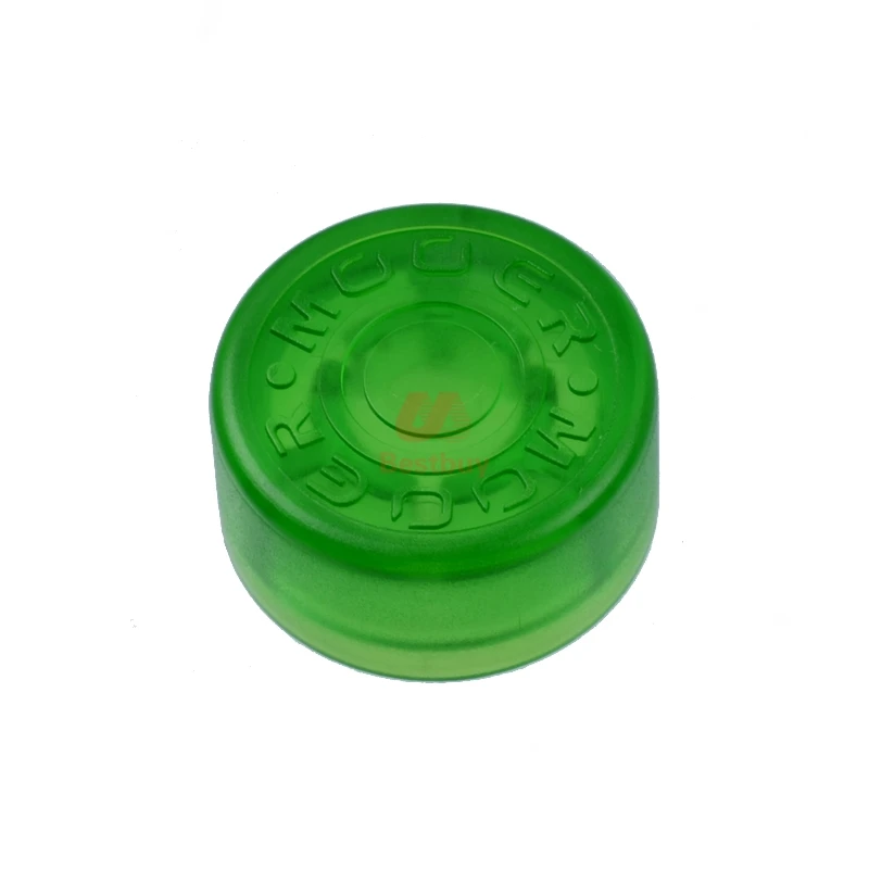 2 шт Mooer конфеты Footswitch Топпер красочные пластиковые бамперы Footswitch протектор для гитары педаль эффектов - Цвет: Green
