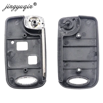 10pcs Modificato di Vibrazione A Distanza Chiave Borsette Per Toyota Avensis Corolla Yaris Auris Camry RAV4 2 Pulsante Caso Fob TOY43 TOY47 TOY48 - 10pcs Modificato di Vibrazione A Distanza Chiave Borsette Per Toyota Avensis Corolla Yaris Auris Camry