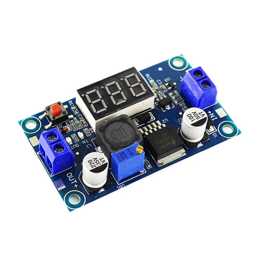 LED LM2596 Voltage Regulator buck converter module 4-40V in 1-35V out 