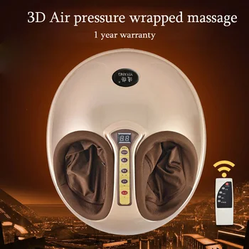 

Electric Foot Massager Pedicure Machine for Personal Health Care Air Pressure Shiatsu Scraping Feet massager with Heating