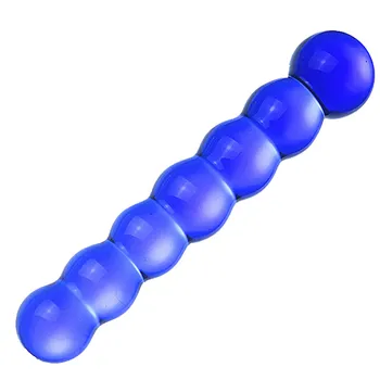 Pyrex Glass 8 Anal Beads Butt Plug Big Ball Large Crystal Dildo Penis Artificial Dick Gay Masturbate Adult Sex Toy For Women men 6