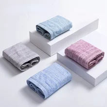 Medium Waist Mens Underwear Boxed Fashion U Convex Loose Boys Four Corner Boxed Underwear Mens Shorts