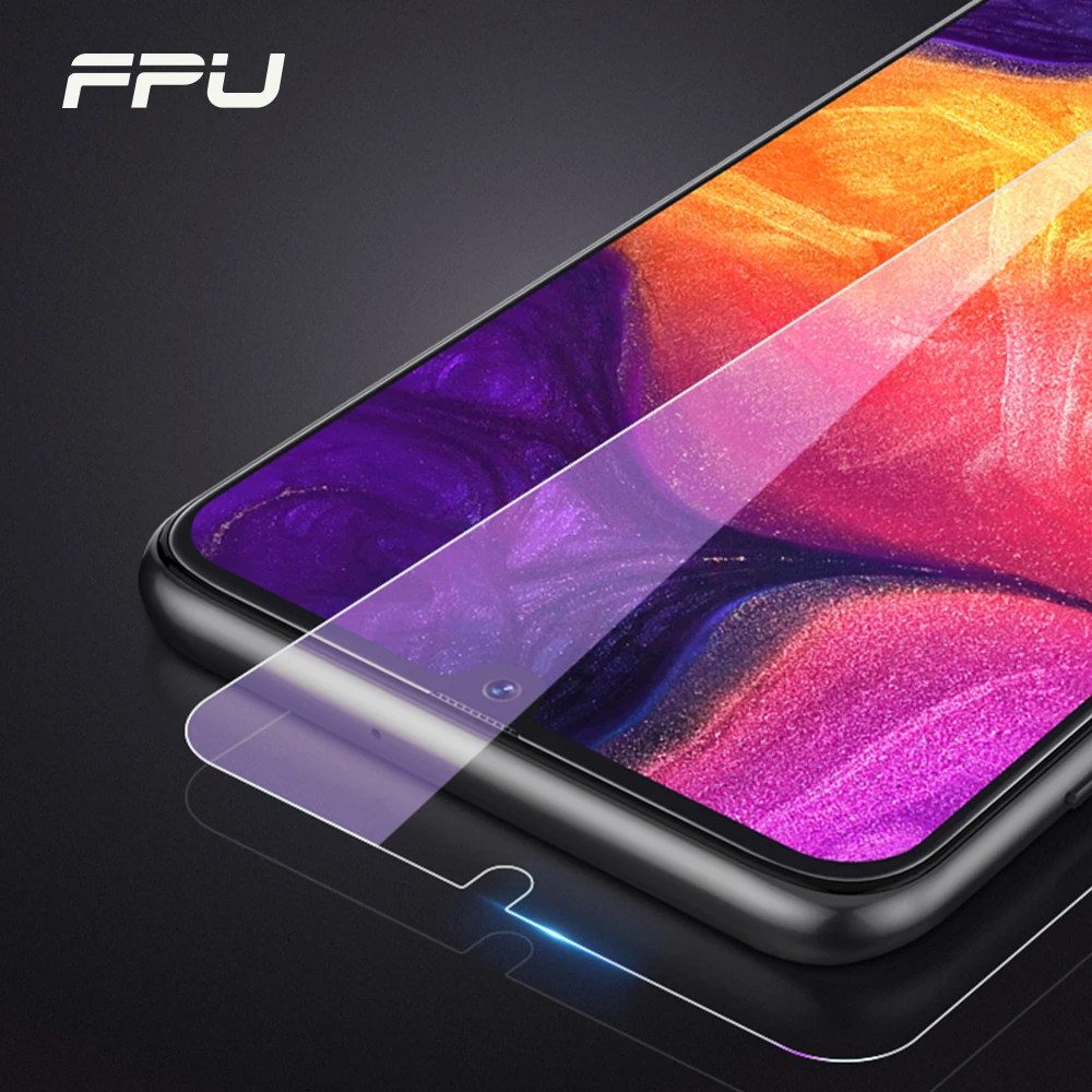 Закаленное стекло FPU 9H для Samsung A50 A30 A10 A7 A6 2018 Защита экрана Galaxy A20 M10 M30 защитное