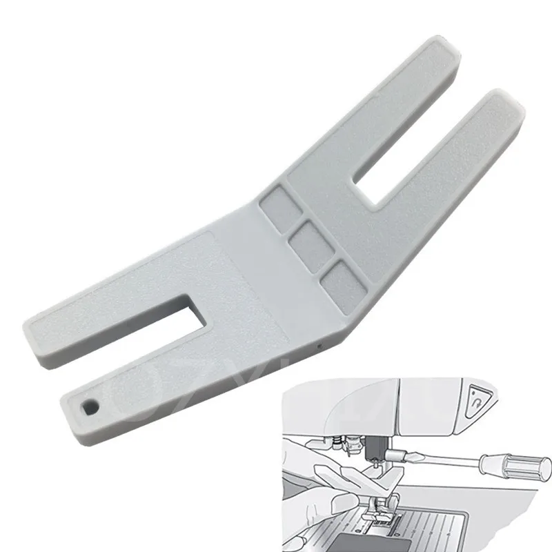 1 Pcs Clearance Plate / Button Reed Presser Foot clearance plate hump