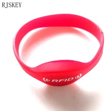 1 шт. силиконовый браслет для радиочастотной идентификации браслет близость 125 кГц T5577 записываемая пустая карта часы метки контроль доступа