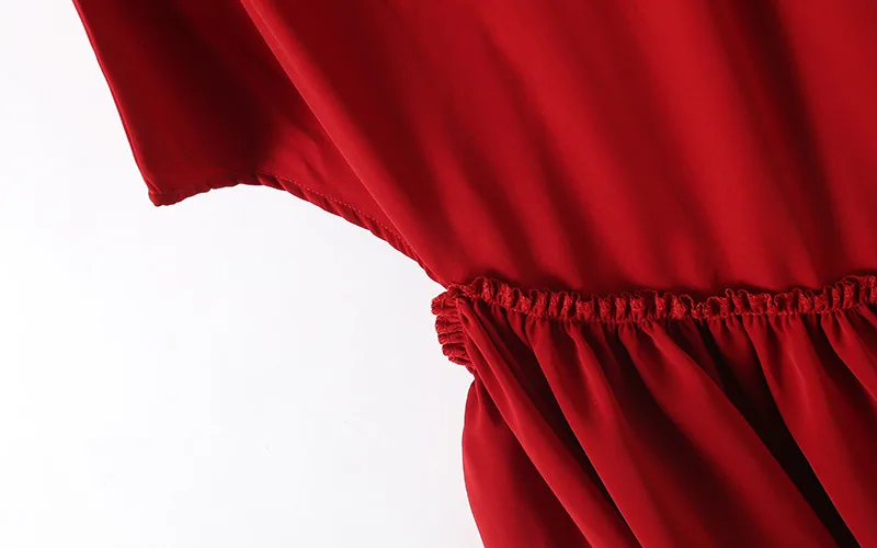 Осень, стиль, женское платье, Ретро стиль, приталенное, для похудения, красное, для танцев, платье, элегантное, необычное соединение, длинные юбки