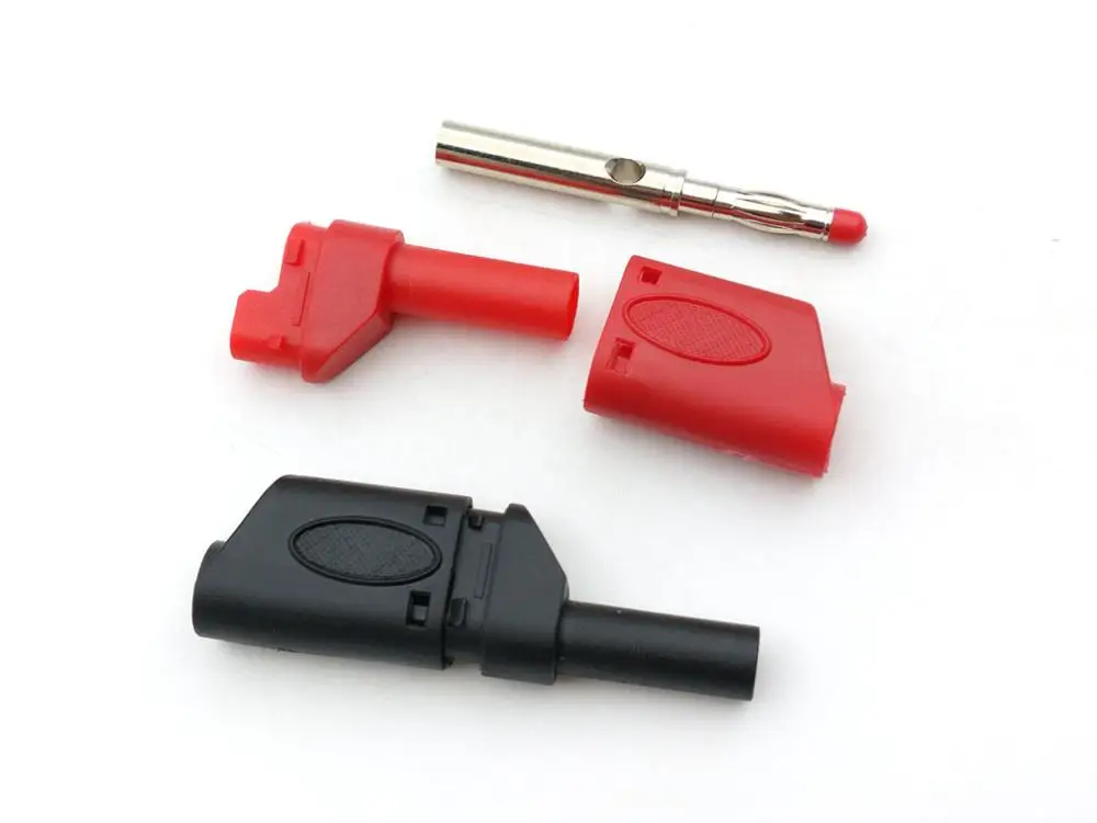 20 шт. 4 мм Изолированная Защитная вилка типа банан|plug 4mm|plug bananaplug l |