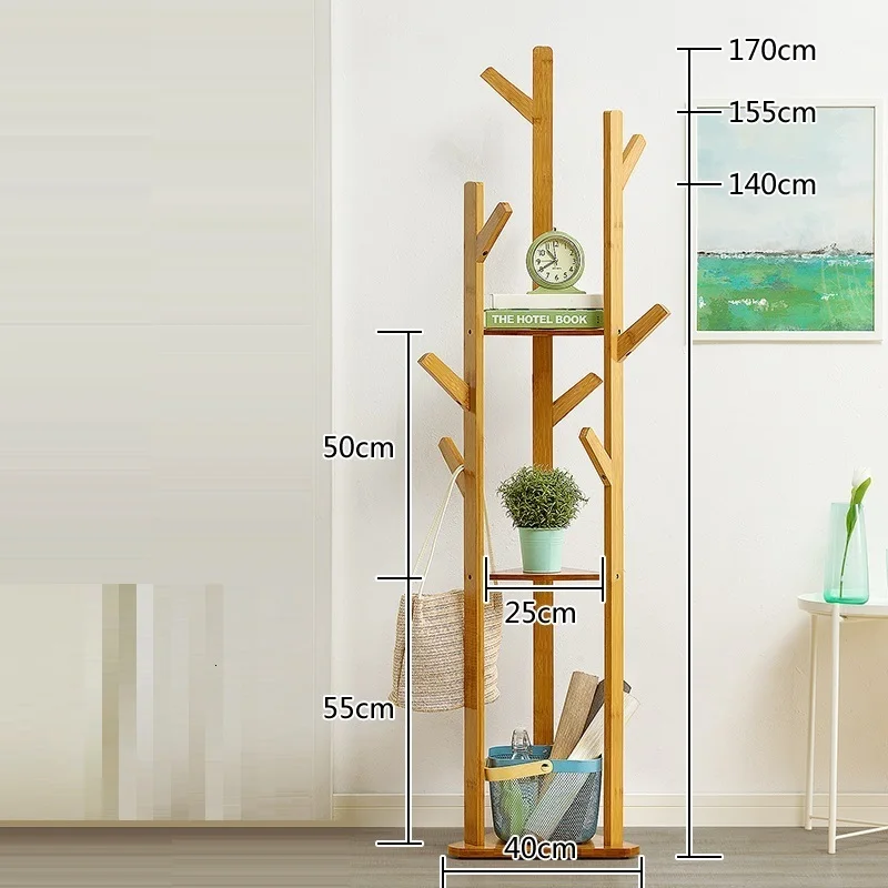 MODEL A Armario Wall Colgador Colgadores Ropa Portmanto Pared Wieszak Perchero De Pie Cabide деревянная вешалка для одежды - Цвет: MODEL A