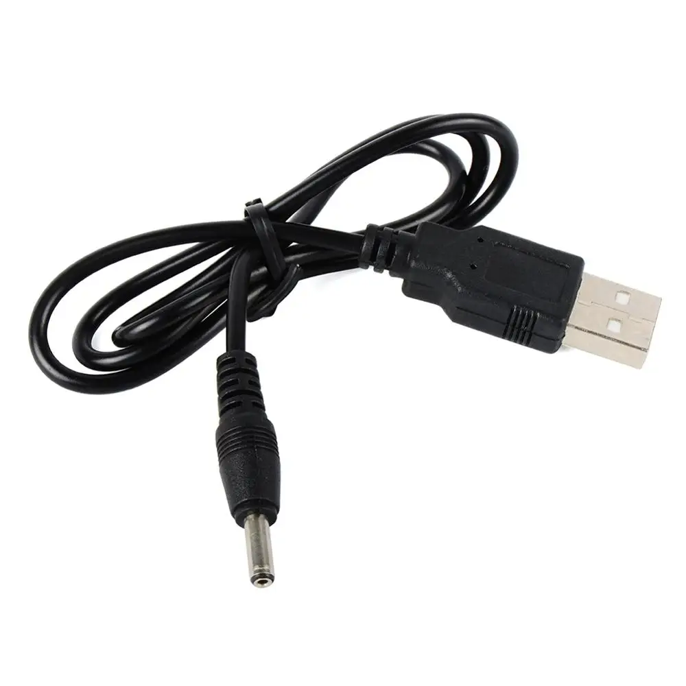 

3.5mm USB Charging Cable To DC Power Plug Flashlight Special Connector Charging Cable Camping Headlight Flashlight