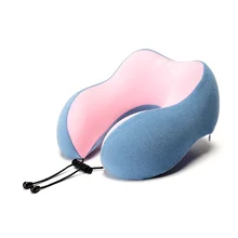 Новое лето; мороженое памяти хлопок u-образный Путешествия шеи Подушка для отдыха на работе Подушка Съемная