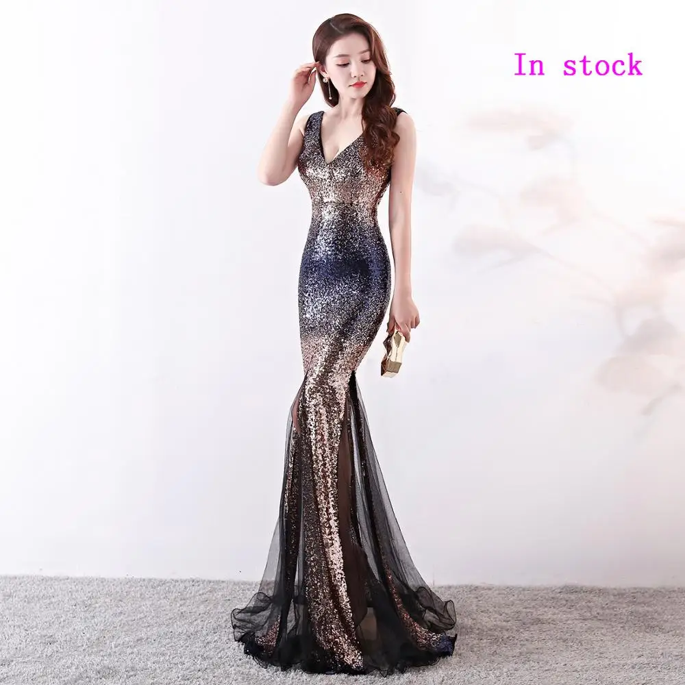 Robe De Soiree Ever Pretty New Сексуальный v-образный вырез Русалка без рукавов бордовые длинные элегантные вечерние платья