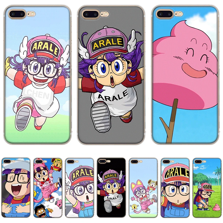

Mobile Phone Case For iPhone 5 5s SE 6 6S 7 8 Plus X XR XS Max Hard Cover DRAGON BALL Arale