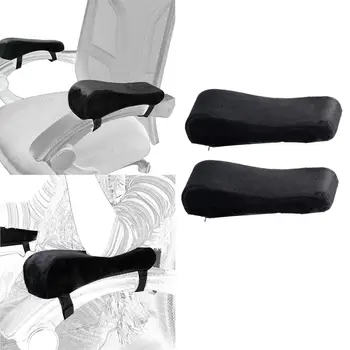 

Memory Foam Armrest Cushion Pads Elbow Pillow Arm Rest Cover Pads for Armchair