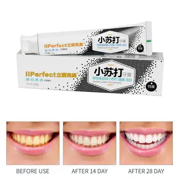 

Whitening Toothpaste Baking Soda Bamboo Charcoal Toothpaste Intensive Stain Oral Dental 100g/160g Care Removal