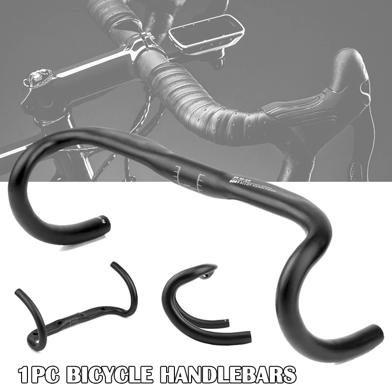 Road Bike Aluminum Alloy Handlebar Racing Cycling Bicycle Drop Bar 31.8mm Zj55 Bicycle