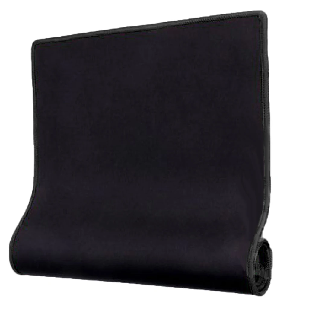 Black Rectangle Anti-Slip Laptop Mice Pad Mat Mousepad Keyboard for Computer 700*300*2MM