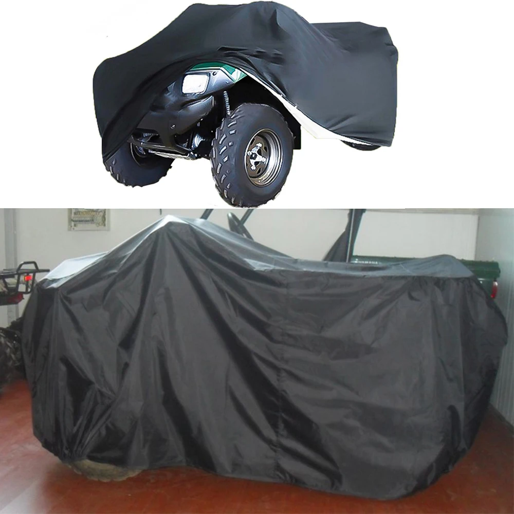 Motorcycle Cover Universal Motorcycle Waterproof Cover Quad Bikes ATV Polaris Honda Yamaha Suzuki Size M L XL 2XL 3XL D15