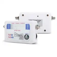 Receptor portátil da tevê do localizador do sinal de satélite dvb-t DVB-T2 digital com o ponteiro da bússola resistente e durável