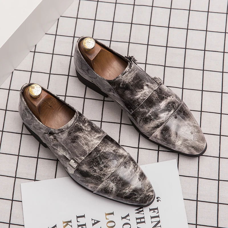 cool unique wedding shoes men designer dress ballroom dancing leather casual shoes evening pary moccains oxford shoes for men (12)