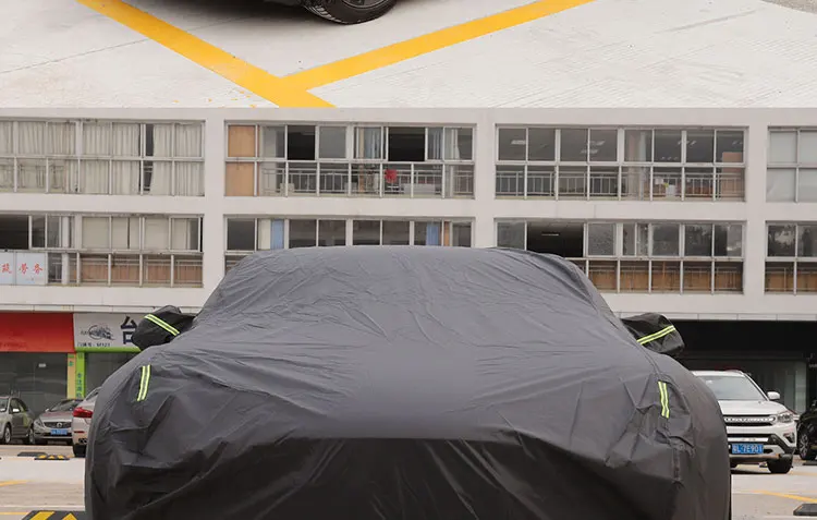 LUCKEASY автомобильный чехол для Tesla модель X/S- ткань Оксфорд водонепроницаемый любую погоду солнце УФ Защита от дождя